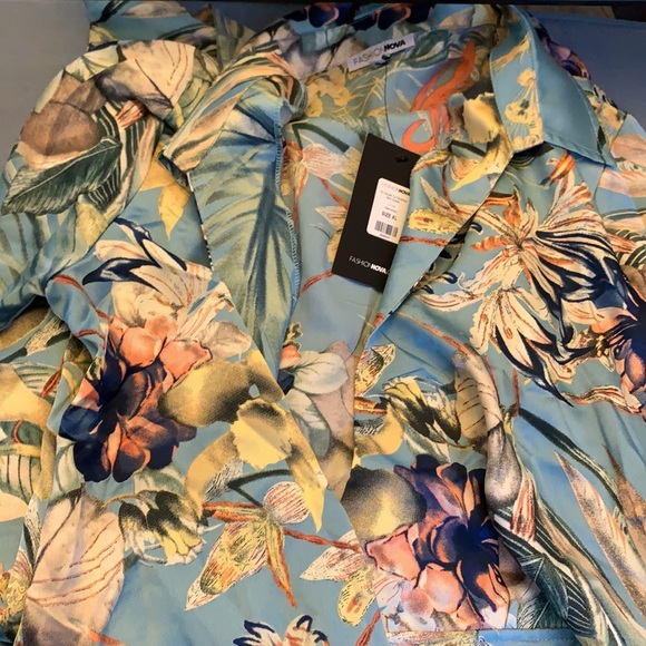 NWT FashionNova Paradise Mini Dress - Picture 5 of 7